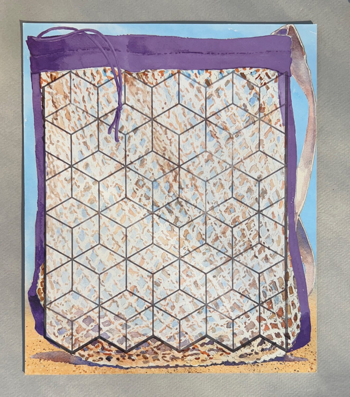 Purple's bag at the start of the game.