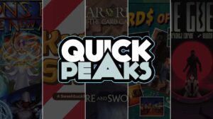 Quick Peaks – Aeon’s End: The New Age, Kraken Skulls!, War of the Ring: The Card Game – Fire and Swords, Lords of Vegas, The Guest thumbnail