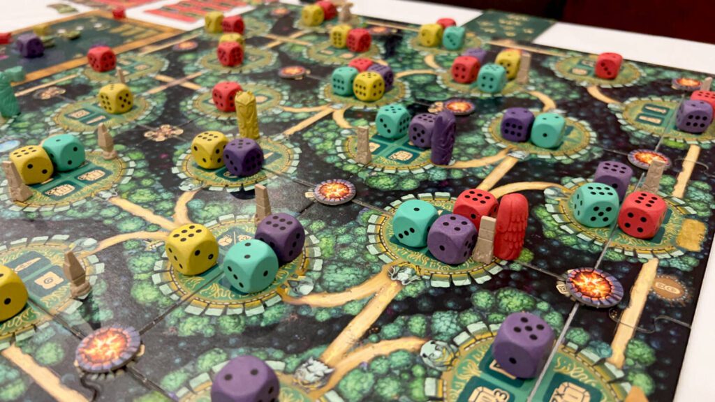 Late end game of Druids of Edora